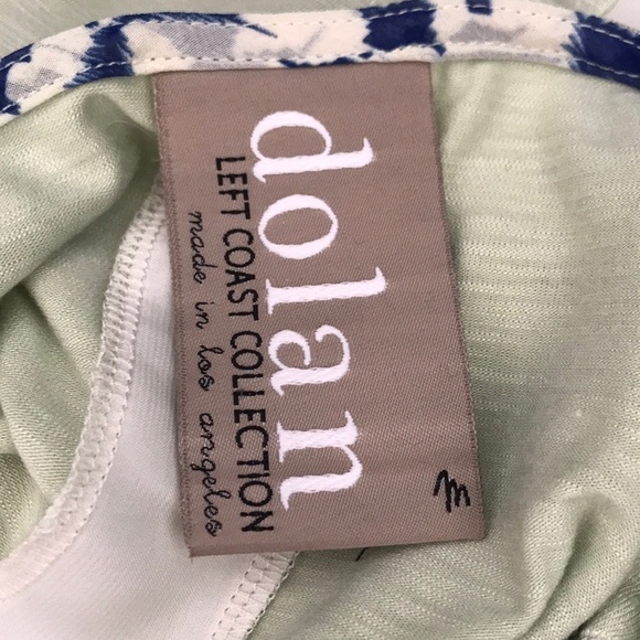 DOLAN LEFT COAST Colorblock Burnout Tshirt Medium Anthropologie Casual Tee - Picture 7 of 8